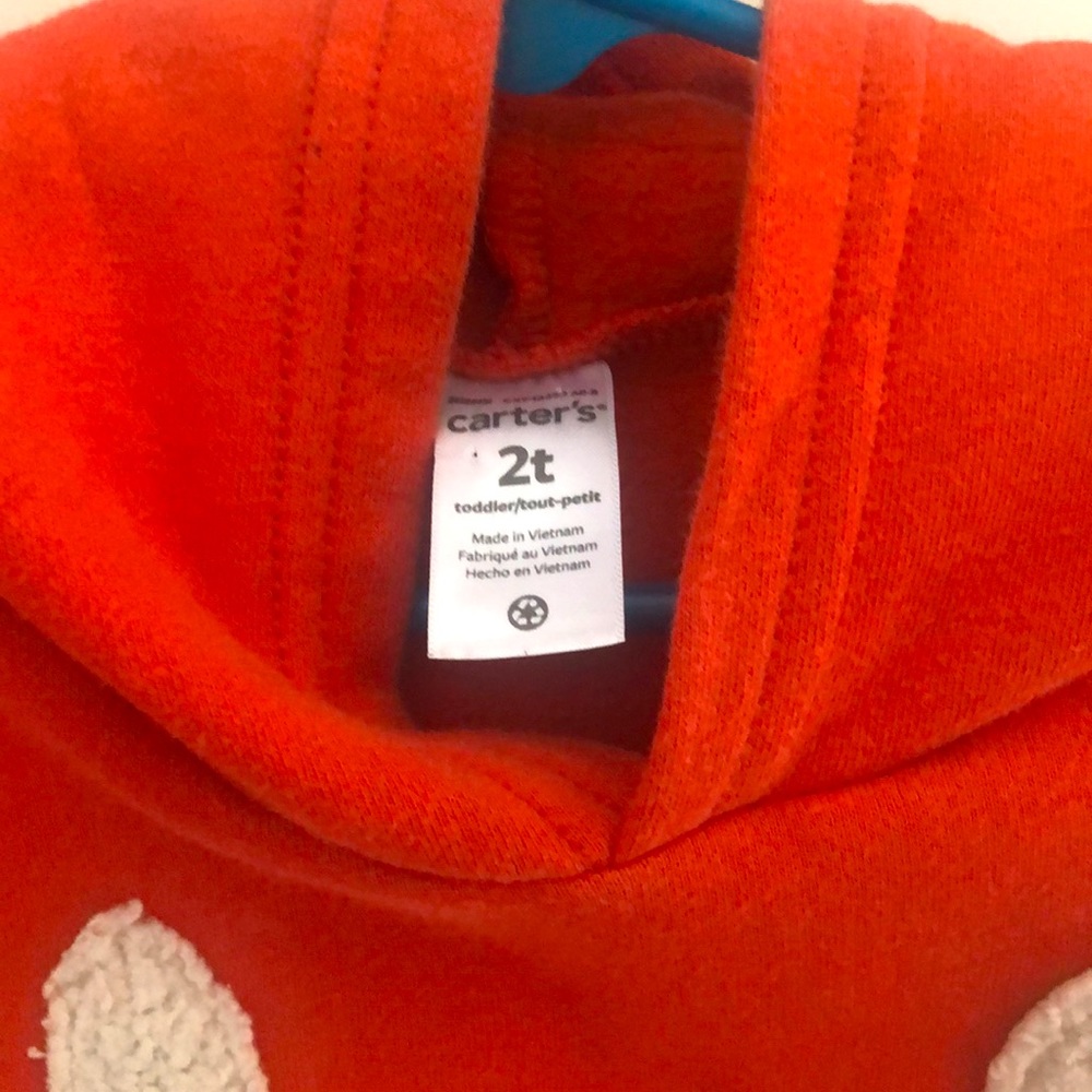 2T Carter’s Hoodie - Picture 2 of 3